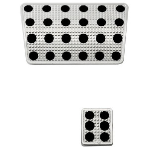 Putco, Liquid Pedals-Track Design, for 07-10 Jeep Wrangler JK with Automatic Transmission