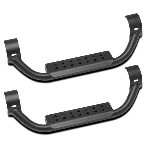 Warrior Products, 6" Drop Knight Guard Steps in Black, Universal Warrior Products, 6" Drop Knight Guard Steps in Black, Universal