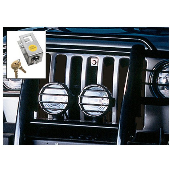 Midwest Specialties, Hood Lock Kit, for 97-06 Jeep Wrangler TJ & Unlimited with Forward Latch Pull