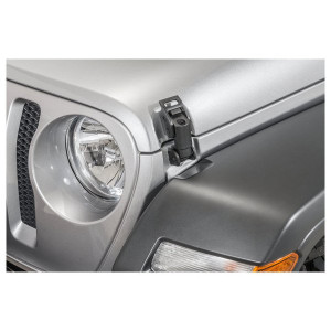 Kentrol, Mechanical Hood Catch Kit, for 07-18 Jeep Wrangler JK