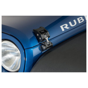 Aluminum Hood Catch, Black