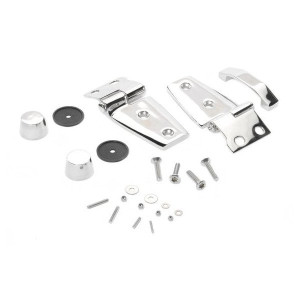 Crown Automotive, Stainless Steel Hood Kit, for 07-18 Jeep Wrangler JK