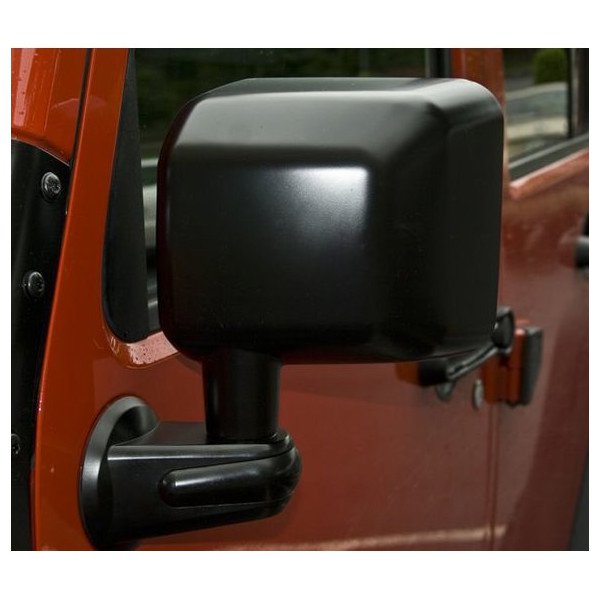 Crown Automotive, Replacement Manual Mirror, for Driver Side on 07-18 Jeep Wrangler JK