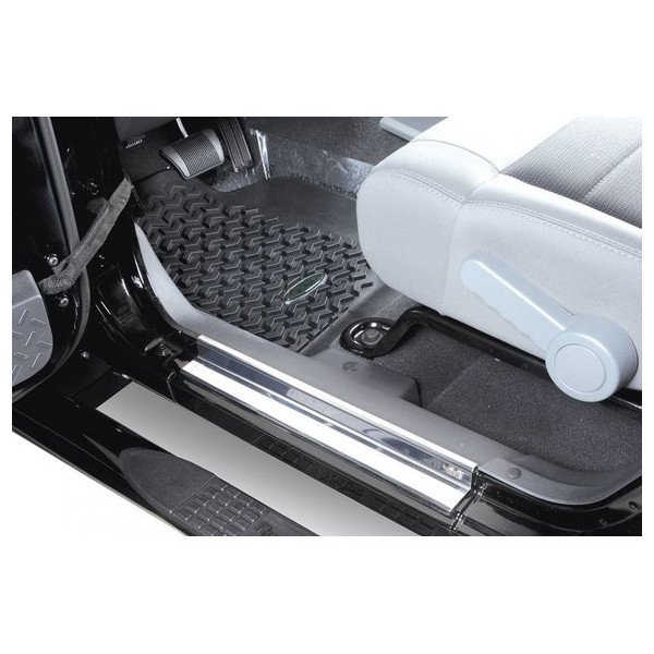 Rugged Ridge, Entry Guard Set in Stainless Steel, for 07-18 Jeep Wrangler JK 2 Door Rugged Ridge, Entry Guard Set in Stainless Steel, for 07-18 Jeep Wrangler JK 2 Door