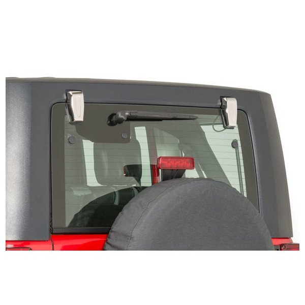 Kentrol, Stainless Steel Hardtop Hinge Overlays, for 07-18 Jeep Wrangler JK Kentrol, Stainless Steel Hardtop Hinge Overlays, for 07-18 Jeep Wrangler JK