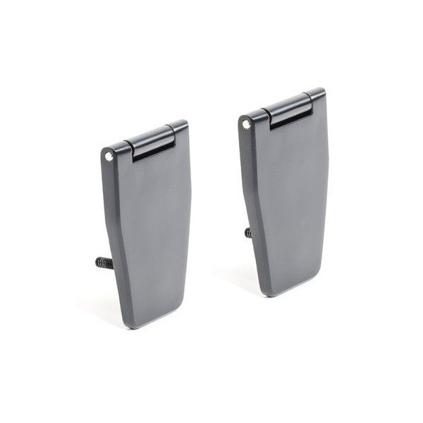 Hardtop Liftgate Hinges, Black Stainless Steel