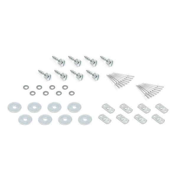 Lange Originals, Kwick Kit Rear Attaching Bolts, for 97-06 Jeep Wrangler TJ with Factory Hardtop