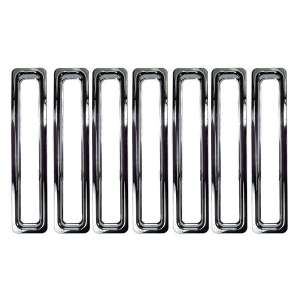 Rampage Products, Chrome Grille Inserts, for 97-06 Jeep Wrangler TJ Rampage Products, Chrome Grille Inserts, for 97-06 Jeep Wrangler TJ