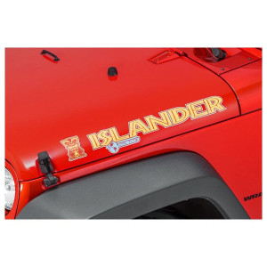 Mopar, "Islander" Hood Decal, for Jeep Vehicles Mopar, "Islander" Hood Decal, for Jeep Vehicles