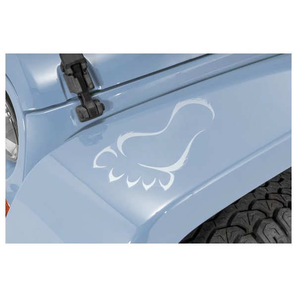 Mopar, "Footprint" Fender Flare Decal, for Jeep Vehicles