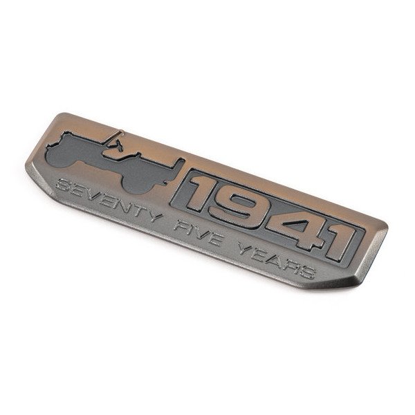 Mopar, 75th Anniversary Since 1941 Badge in Bronze, for 07-18 Jeep Wrangler JK Mopar, 75th Anniversary Since 1941 Badge in Bronze, for 07-18 Jeep Wrangler JK