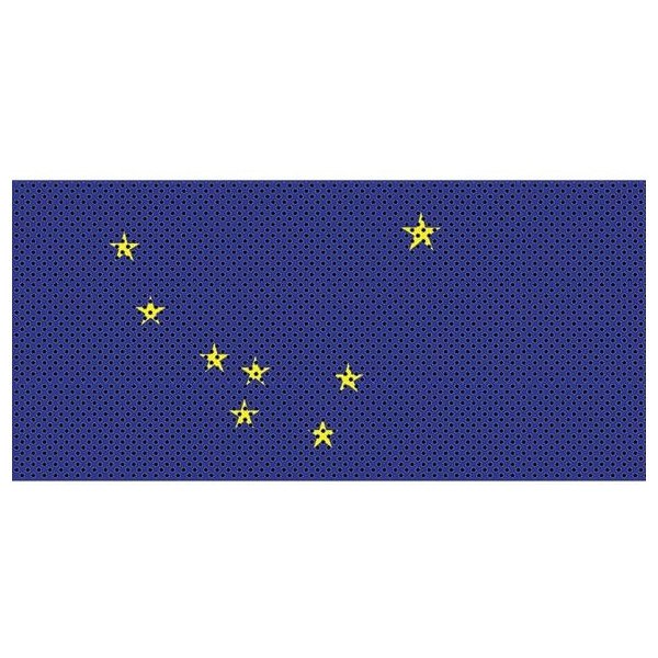 State & City Flag Series Grille Insert, Alaska State Flag State & City Flag Series Grille Insert, Alaska State Flag