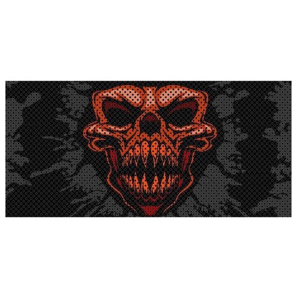 Skull Series Grille Insert, Demon Face