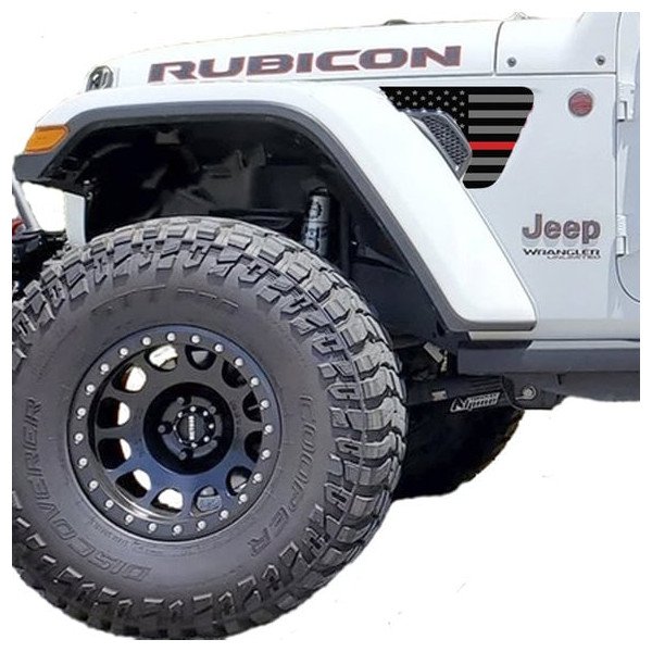 Under The Sun Inserts, Side Vent Decals, Digital Camo for 18-23 Jeep Wrangler JL & Gladiator JT