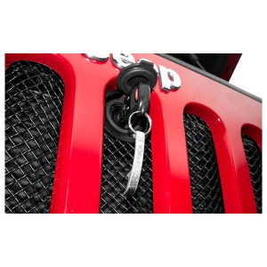T-Rex, Sport Series Formed Mesh Grille with Hood Lock Outlet, for 07-18 Jeep Wrangler JK T-Rex, Sport Series Formed Mesh Grille with Hood Lock Outlet, for 07-18 Jeep Wrangler JK