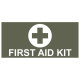 First Aid Kit Ammo Storage Box Decal