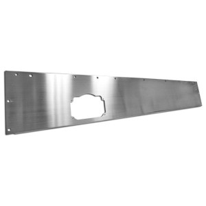 OMIX, Replacement Stainless Steel Dash Panel, for 76-86 Jeep CJ-5, CJ-7 & CJ-8 Scrambler