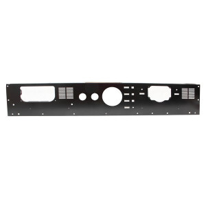 Kentrol, Dash Panel without Radio Cutout in Stainless Steel, in Black Stainless Steel