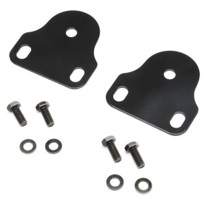 Interior Black Stainless Windshield Brackets