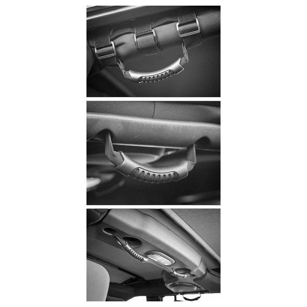 5 Piece Grab Handle Kit in Black