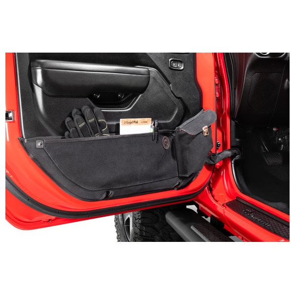 Overland Outfitters, Door Panel Pockets, Front & Rear Door Panel Pockets for 18-23 Jeep Wrangler JL Unlimited & Gladiator JT