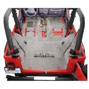 Auto Custom Carpets, Premium Replacement Carpet Kit, Mist Gray, for 97-98 Jeep Wrangler TJ