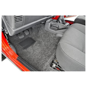 Premium Carpeted Front Floor Covering, with Full Center Console