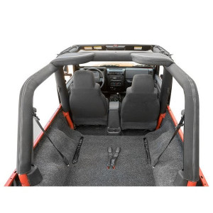 Bedrug, Premium Carpeted Rear Floor Covering without Cutouts, for 04-06 Jeep Wrangler Unlimited LJ Bedrug, Premium Carpeted Rear Floor Covering without Cutouts, for 04-06 Jeep Wrangler Unlimited LJ