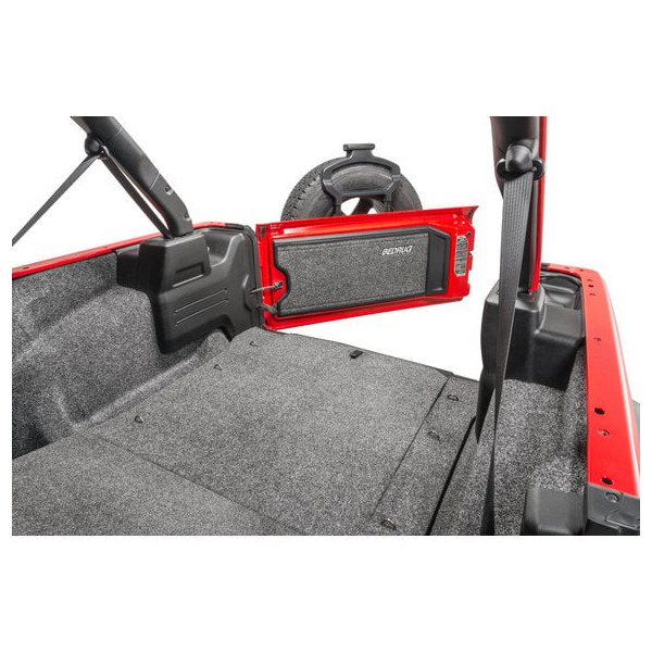 Bedrug, Premium Carpeted Rear Cargo Liners, 4-Piece Set (No Gap Hider), for 18-23 Jeep Wrangler JL Unlimited