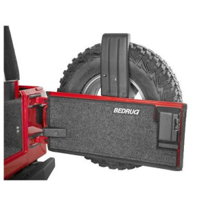 Bedrug, Premium Carpeted Tailgate Mat, for 97-06 Jeep Wrangler TJ & Wrangler Unlimited
