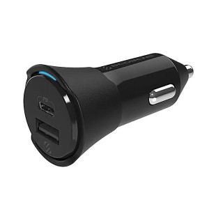 Scosche, PowerVolt PD32 Dual USB-C & USB-A Car Charger, Universal
