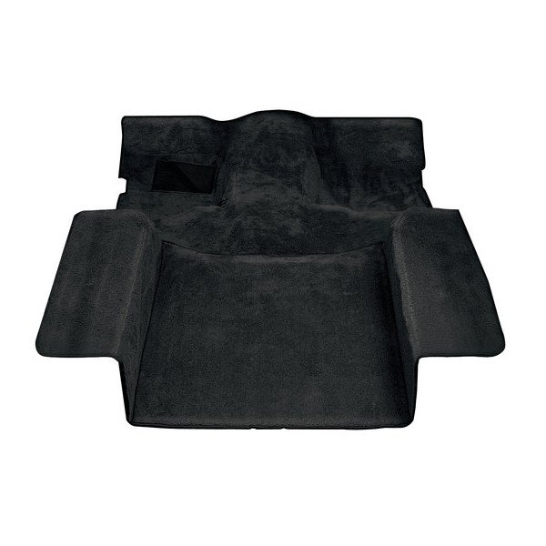 Auto Custom Carpets, Custom Fit Carpet with Cross Member, Black, for 97-01 Jeep Cherokee XJ