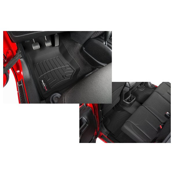 DigitalFit Front & Rear FloorLiner, Black DigitalFit Front & Rear FloorLiner, Black