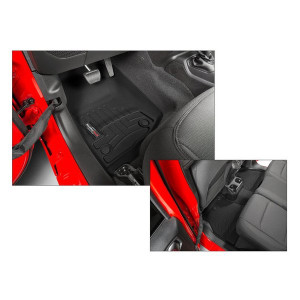 DigitalFit Front & Rear FloorLiners in Black