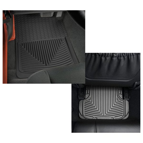 WeatherTech, All Weather Front & Rear Floor Mats, Black, for 71-86 Jeep CJ-5, CJ-7 & CJ-8 Scrambler WeatherTech, All Weather Front & Rear Floor Mats, Black, for 71-86 Jeep CJ-5, CJ-7 & CJ-8 Scrambler
