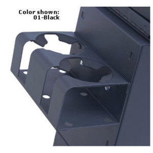 Tuffy, Rear Drink Holder, Black, for 76-95 Jeep CJ & Wrangler YJ Tuffy Consoles