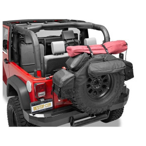 Bestop, RoughRider Spare Tire Organizer, 30" - 33" Spare Tire, 