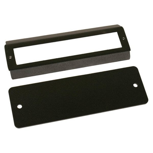 Tuffy, Stereo Dash Cutout Cover Plate, Universal