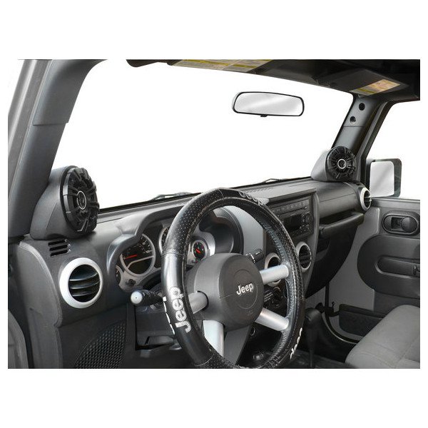 Select Increments, Pillar-Pods, without Speakers for 07-18 Wrangler JK with Premium Sound Select Increments, Pillar-Pods, without Speakers for 07-18 Wrangler JK with Premium Sound