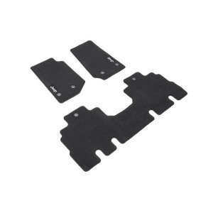 Mopar, Carpet Floor Mats in Black, for 14-18 Jeep Wrangler Unlimited JK 4 Door
