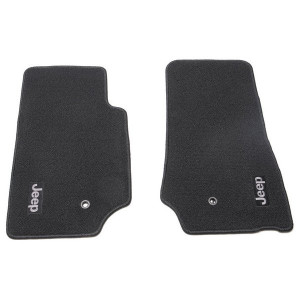 Premium Carpet Floor Mats in Slate Gray