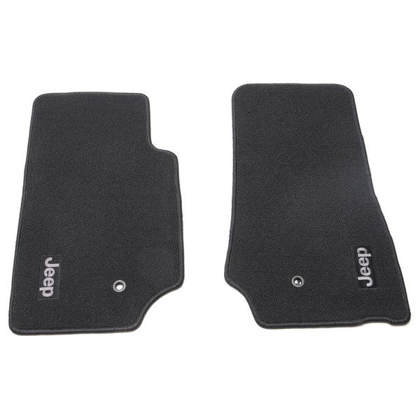 Premium Carpet Floor Mats in Slate Gray