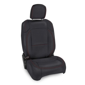 Front Seat Cover Pair, Non Rubicon - Black & Gray Front Seat Cover Pair, Non Rubicon - Black & Gray