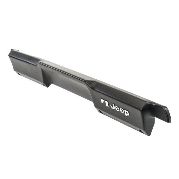 OE Replacement Jeep Logo Dash Pad in Black