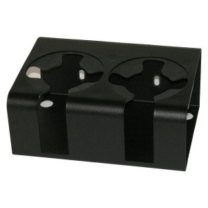 Tuffy, 9&deg; Rear Drink Holder, Black, 