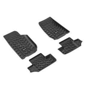 Ultimate All Weather Front & Rear Floor Liners, 07-10 Wrangler JK