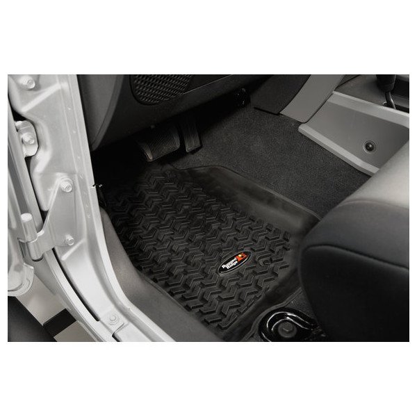 Front Floor Liner Pair, Black