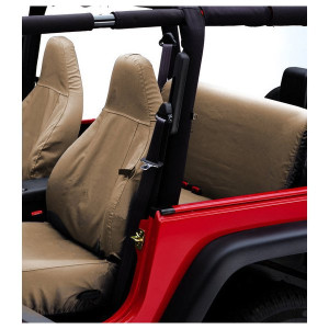 Covercraft, Front SeatSavers, Tan, for 91-95 Jeep Wrangler YJ
