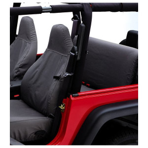 Covercraft, Front SeatSavers, Charcoal, for 97-02 Jeep Wrangler TJ