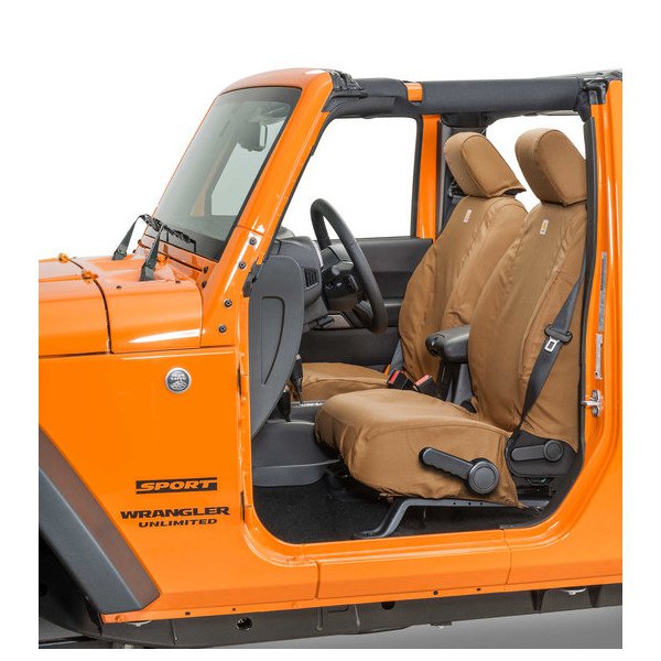 Carhartt Front SeatSaver Seat Protector, Brown Carhartt Front SeatSaver Seat Protector, Brown